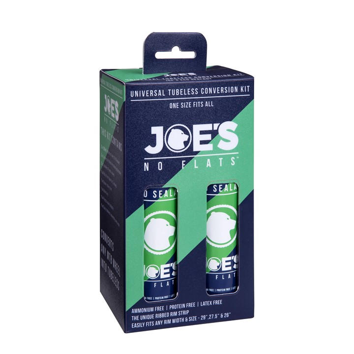Joes No Flats Unisex None Mtb Tubeless Conversion Kit (Eco Sealant)