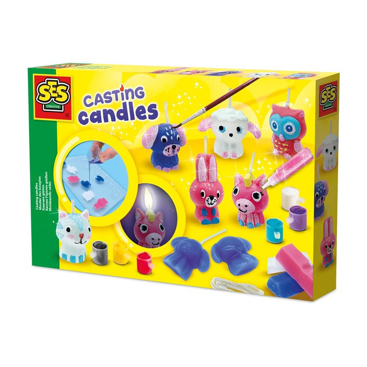 Ses Creative Unisex Kids Multi Casting Candles