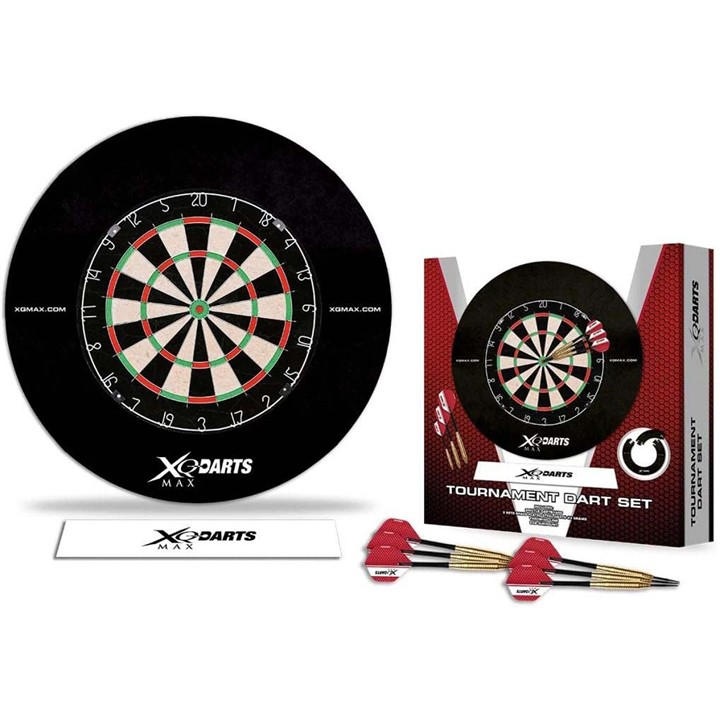 Xq Max Unisex Black Darts Surround Tournament Set