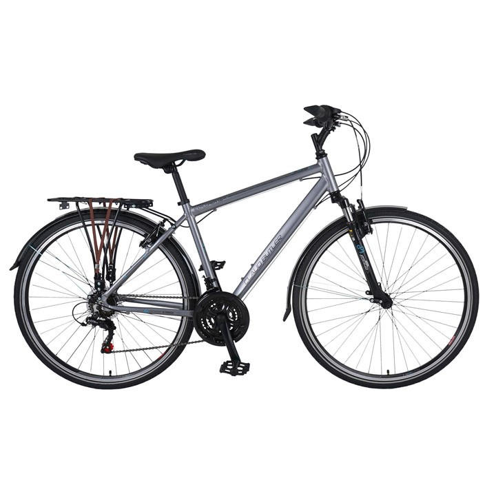 Claud Butler Unisex Silver Explorer 1.0 Eq Hybrid Bike