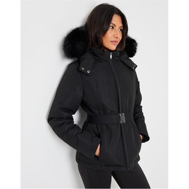 Threadbare Blizz Jacket In Black