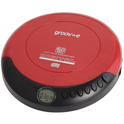 Groov-e - CD Player Red