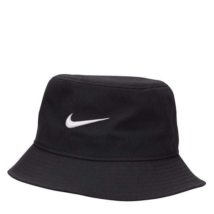 Nike Unisex Apex Swoosh Bucket Hat In Black