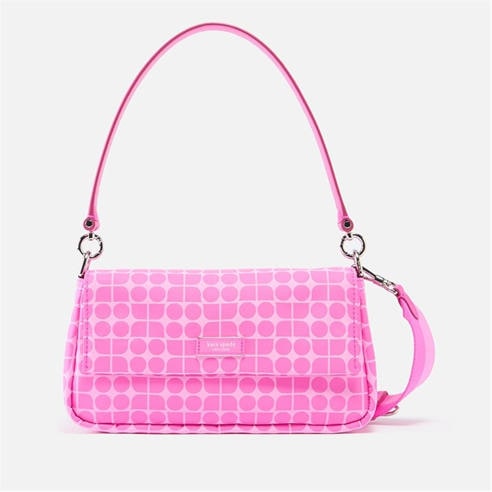 Kate Spade - Printed Fabric Convertible Cross Body Bag