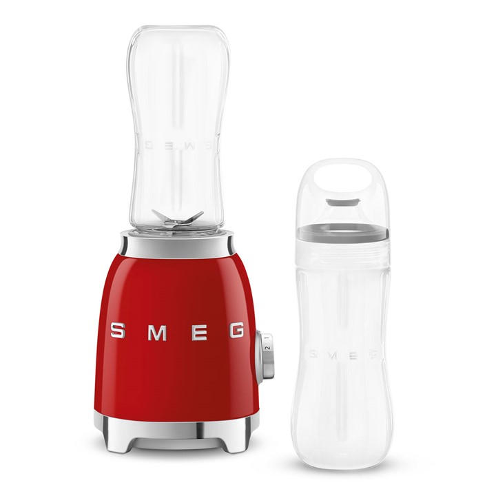 Smeg Unisex Red Personal Blender Tritan Renew Medium