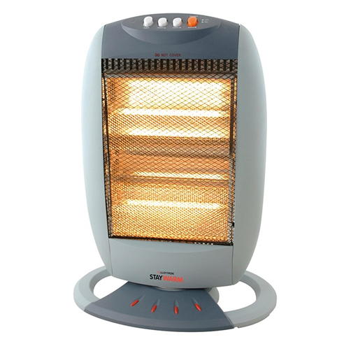 Lloytron - Small Halogen Heater with 3 Heat settings 1200W