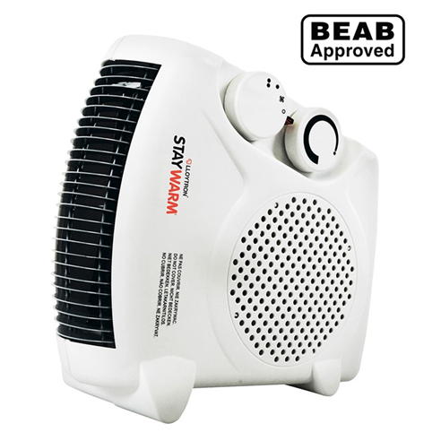 Lloytron - 2000w Fan Heater with 2 Heat Settings