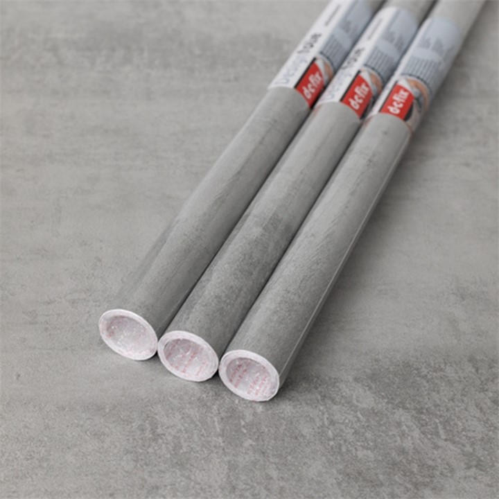 D C Fix Unisex Grey Dc Fix Concrete Self Adhesive Vinyl Pack 3 Size 67X2 Pack3