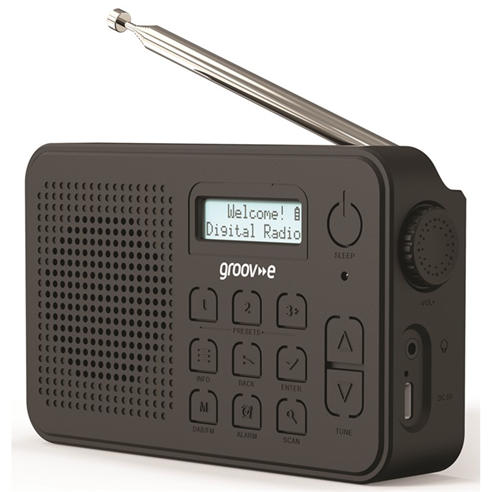 Groov-e - Groov-e Madrid Rechargeable DAB Radio