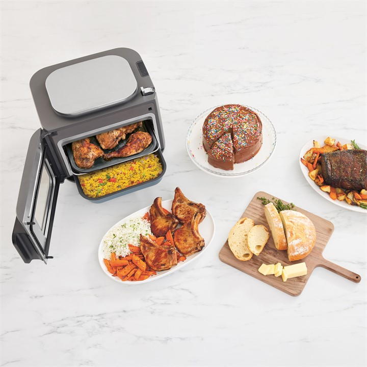 Grey - Ninja - Combi 12-In-1 Oven & Air Fryer SFP700UK