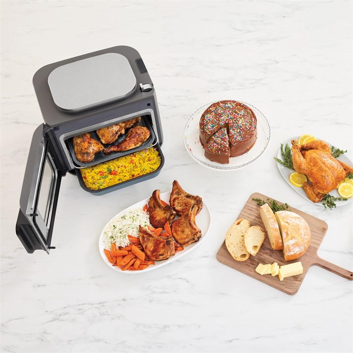Grey - Ninja - Combi 12-In-1 Oven & Air Fryer SFP700UK