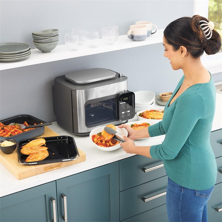 Grey - Ninja - Combi 12-In-1 Oven & Air Fryer SFP700UK