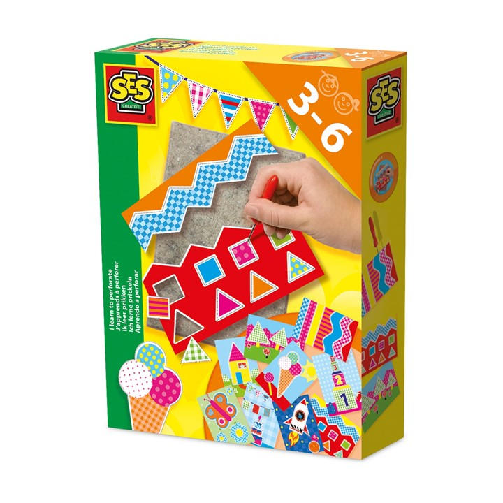 Ses Creative Unisex Kids Multi I Learn To Perforate