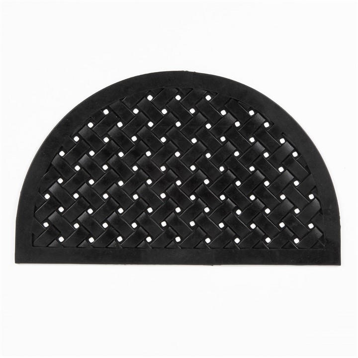 ARTHOUSE REDDISH HALF MOON RUBBER LATTICE 45X75CM DOORMA