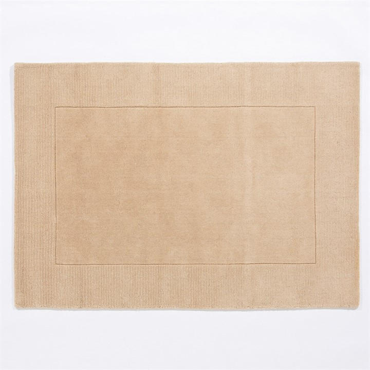 Esselle Unisex Cream Esme Wool 80X150cm Rug