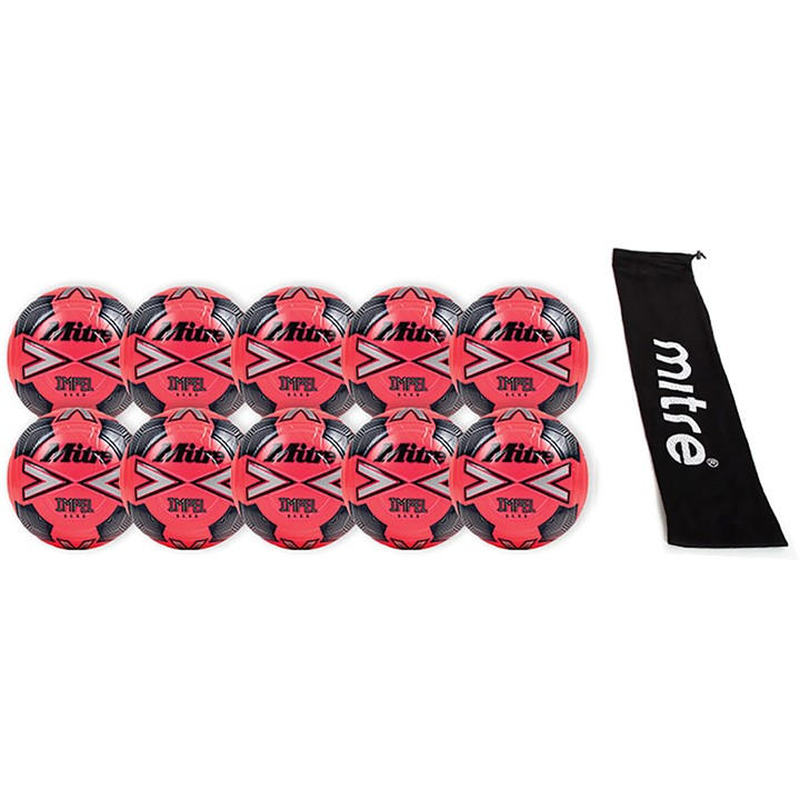 Mitre Men's Pink Impel Club Football Pack Size 5
