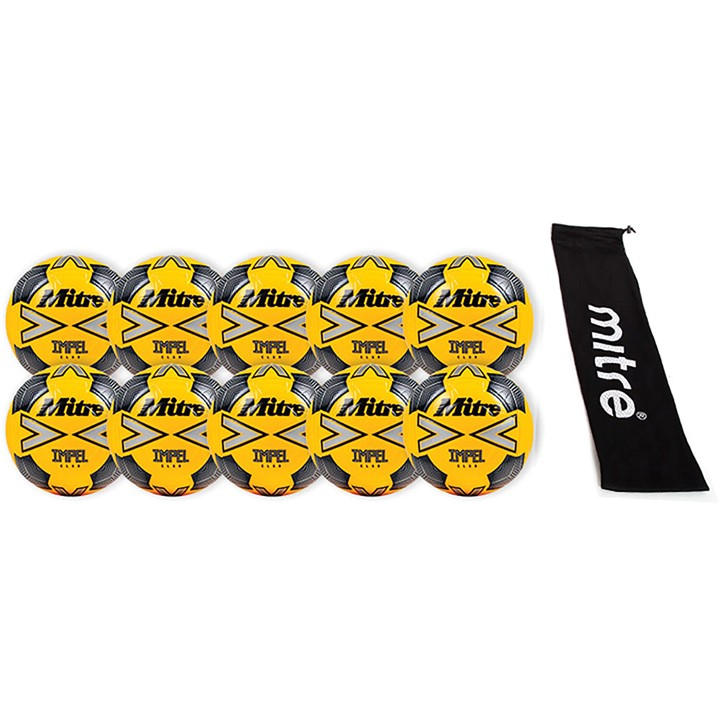 Mitre Men's Orange Impel Club Football Pack -  Size 5