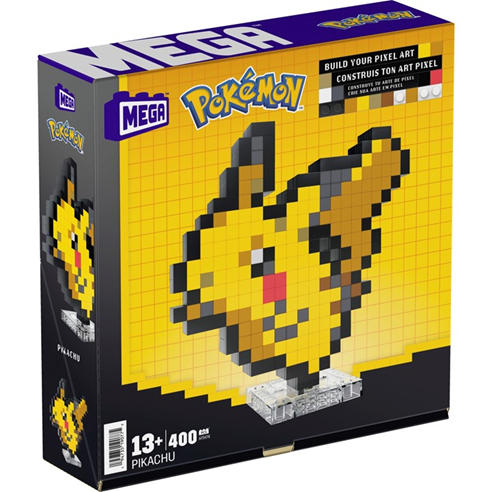 Pokemon - MEGA CONSTRUX Pokémon Pikachu Pixel Art