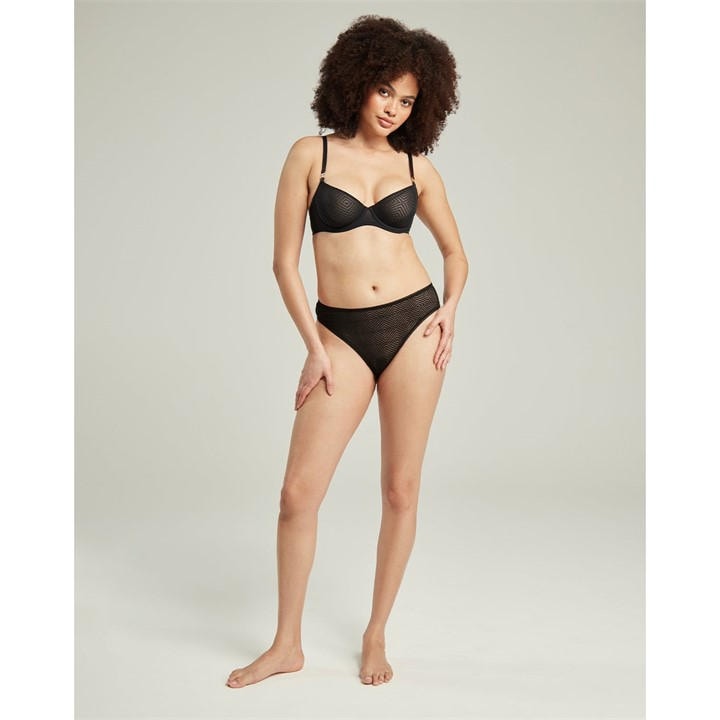 Nudea The High Leg Sheer Deco