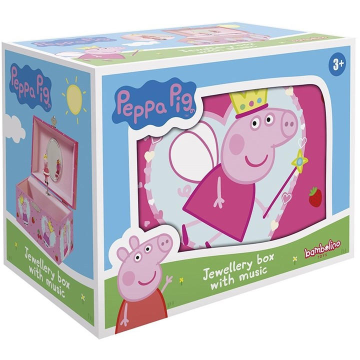 Totum Unisex Kids Multi Peppa Pig Jewellery Box