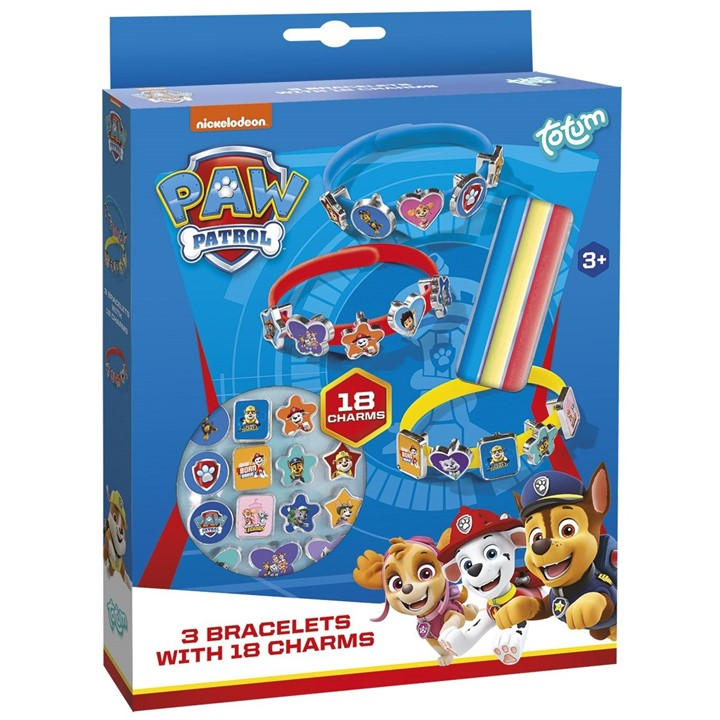 Totum Unisex Kids Multi Paw Patrol Bracelets And Charms -