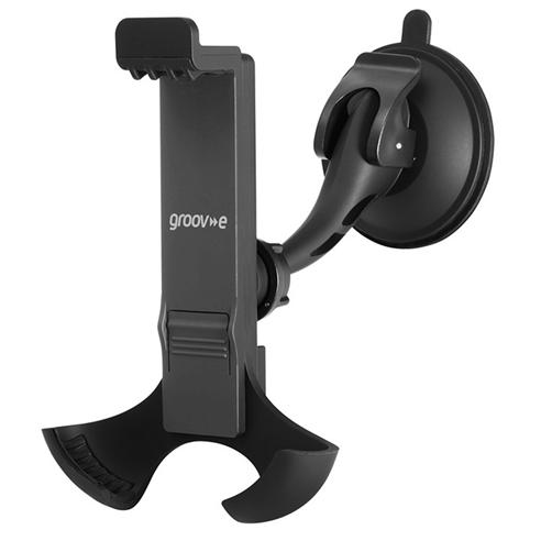 Groov-e - Window Mount Universal Cradle - Smartphone/Tablet