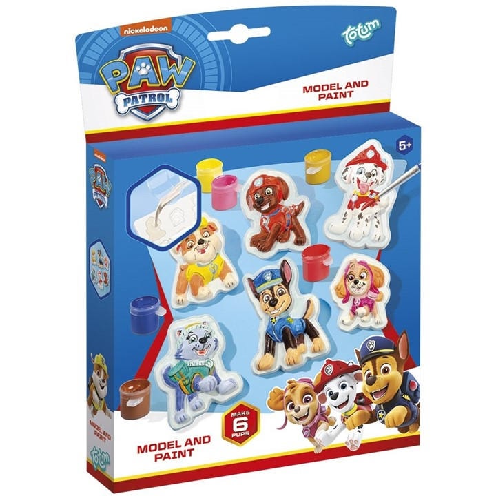 totum Paw Patrol Model and Paints - Multi