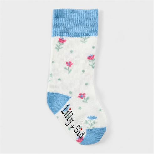 Lilly and Sid - Floral Knee High Socks