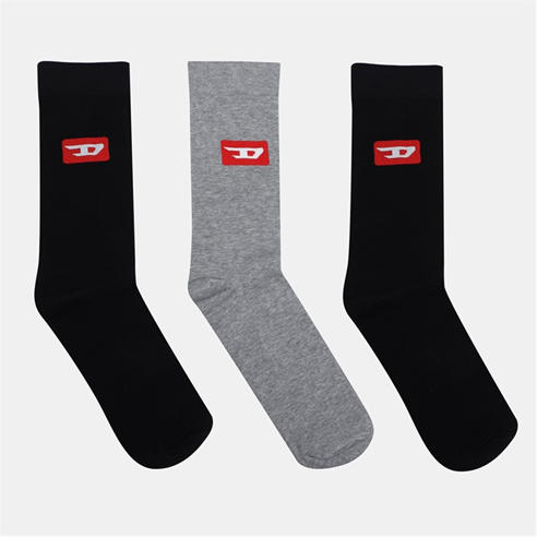 Diesel - Men's Ryt Clzno Trainer Ankle Socks