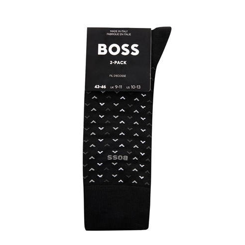 BOSS 2P RS Sport Col CC, Calzini Normali Uomo, Open Green357 – Comodi E Traspiranti Per Lo Sport