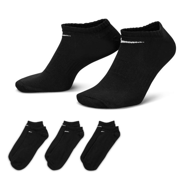NIKE 3 PACK NO SHOW SOCKS MENS
