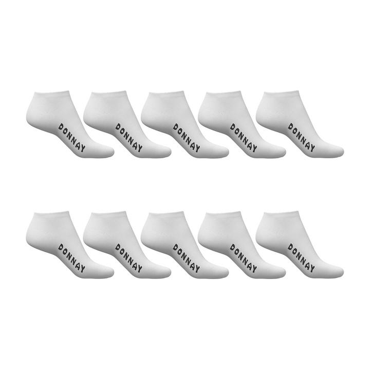Donnay Unisex Kids Multi 10 Pack Trainer Socks Children Size C8 - C13