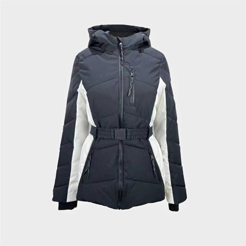Jack Wills - Women's Hooded Puffer Waterproof Windproof Insulated Ski Jacket