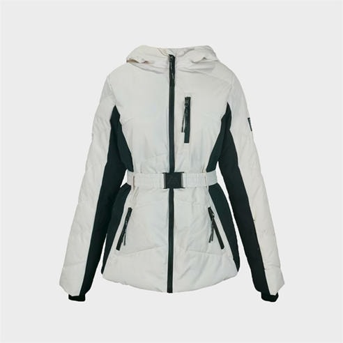 Jack Wills - Women's Hooded Puffer Waterproof Windproof Insulated Ski Jacket