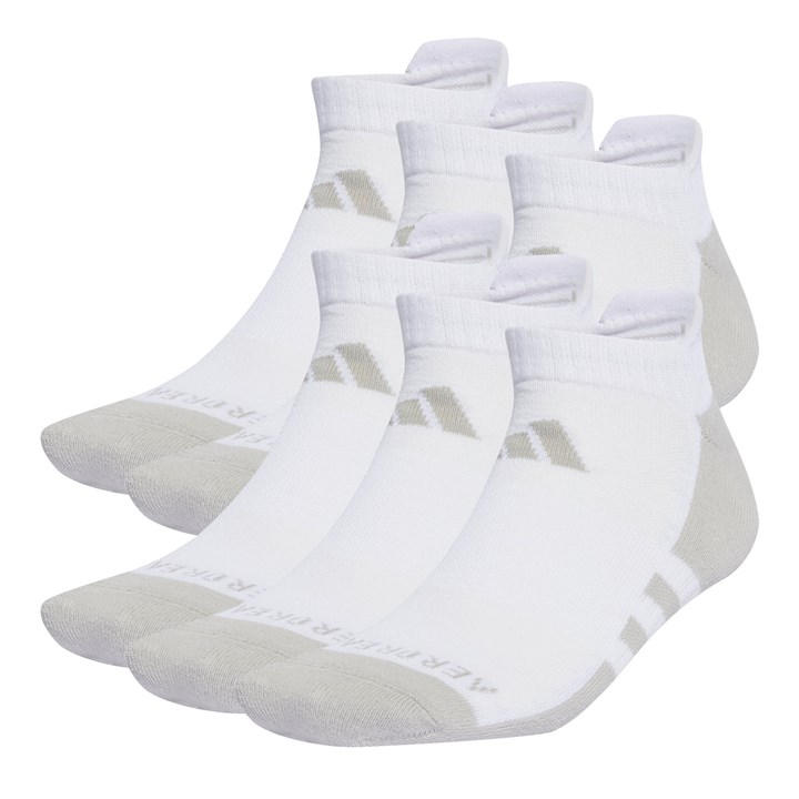 ADIDAS ORIGINALS AEROREADY LOW CUT 6 PACK SOCK
