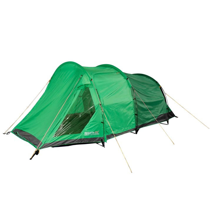 Regatta Extgrn/Green Vester 4 Man Tunnel Tent - Single