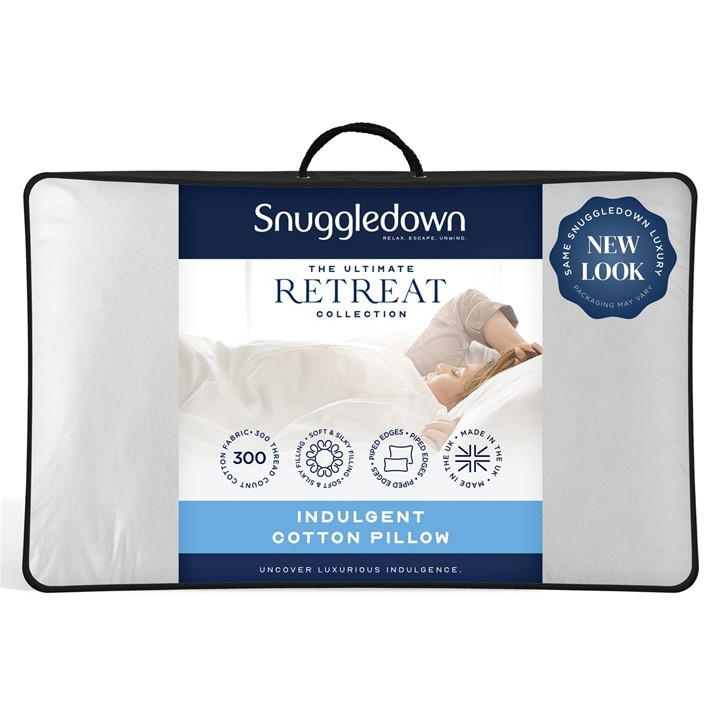White - Snuggledown - Indulgent Cotton Soft Pillow