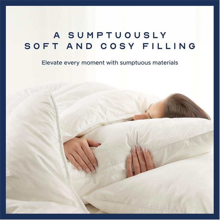 White - Snuggledown - Indulgent Cotton Soft Pillow