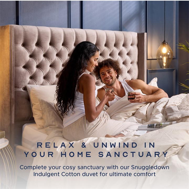 White - Snuggledown - Indulgent Cotton Soft Pillow