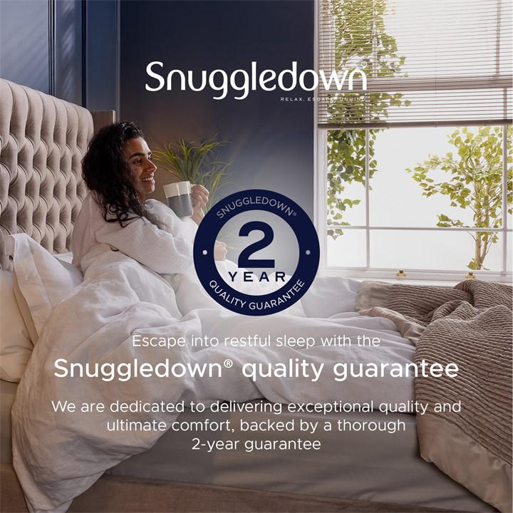 White - Snuggledown - Indulgent Cotton Soft Pillow