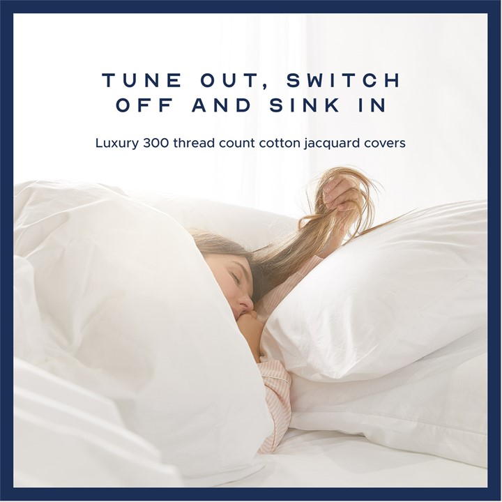 White - Snuggledown - Indulgent Cotton Soft Pillow