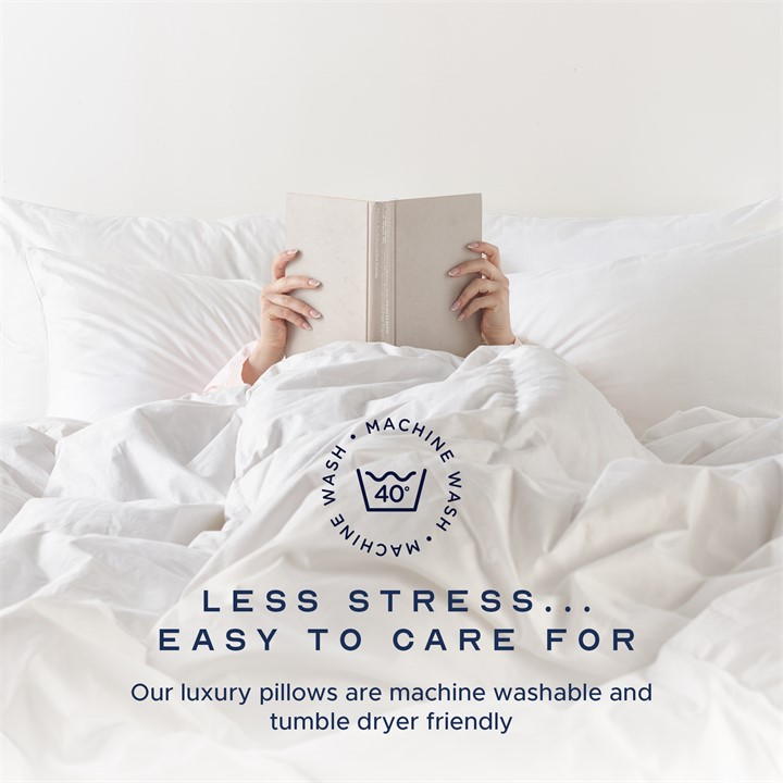 White - Snuggledown - Indulgent Cotton Soft Pillow