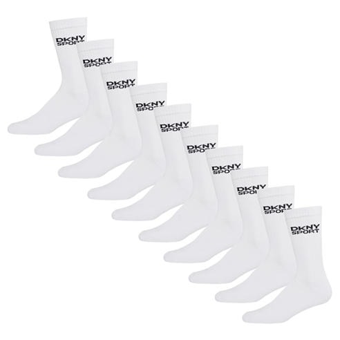 DKNY - DKNY Mens 10 pack Sports Socks Radde