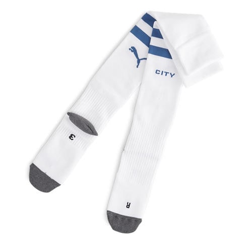 Puma - Team Mcfc Striped Socks Replica Football Sock Mens