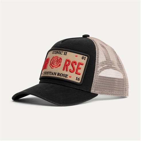 Christian Rose - Washed Iconic II Plate Trucker Cap