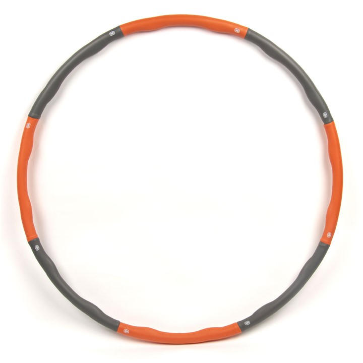 PHOENIX FITNESS BLACK WEIGHTED HULA HOOP