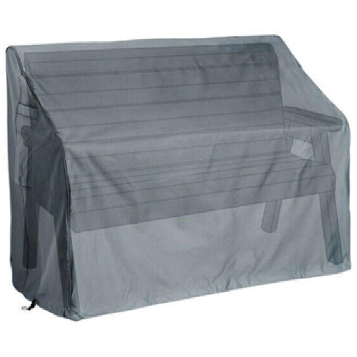 Vonhaus Unisex Grey 2 Seater Bench Cover