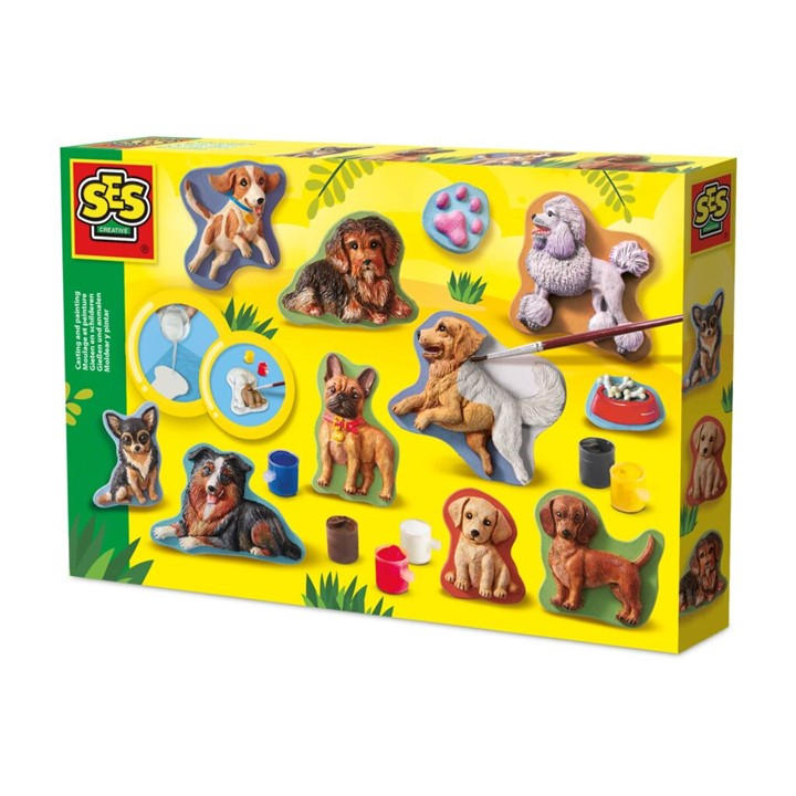 SES Creative Casting and painting - Dogs - Multi