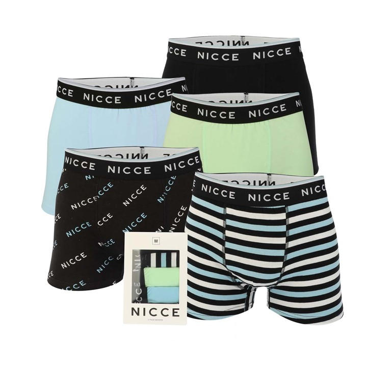 NICCE 5 PACK BOXER SHORTS