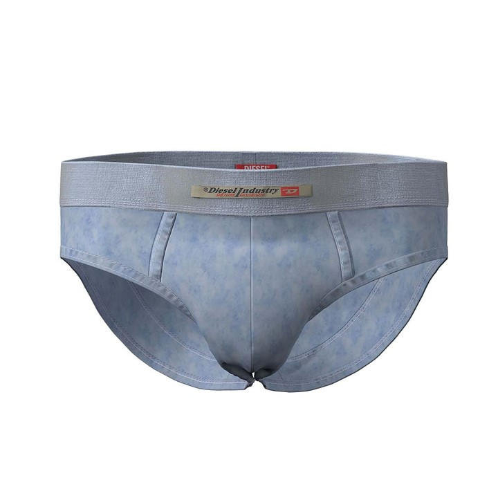 Diesel Men's Blue Umbr-Andre-H Briefs Small